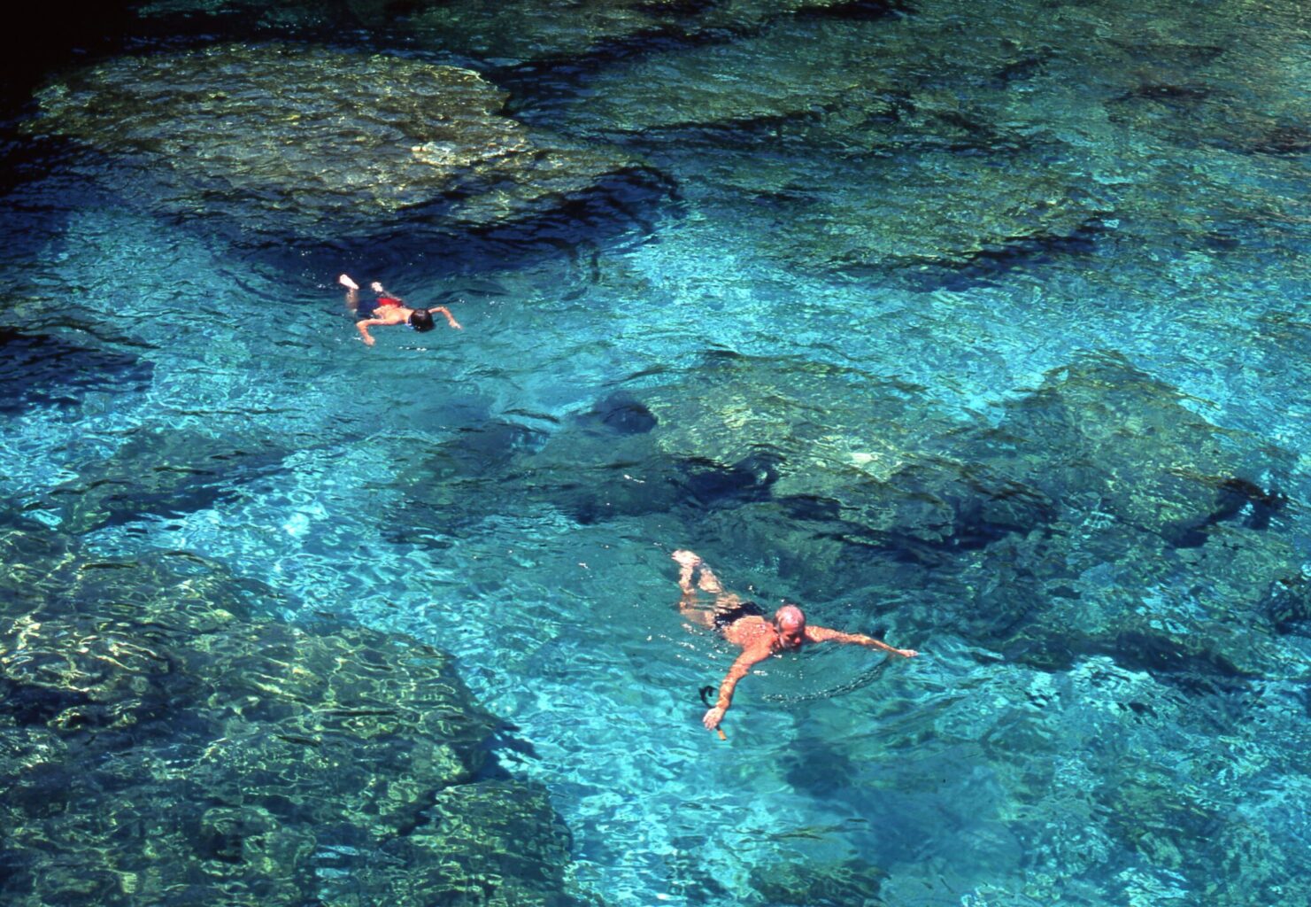 Seek and you shall find: Clear, Blue, Pristine