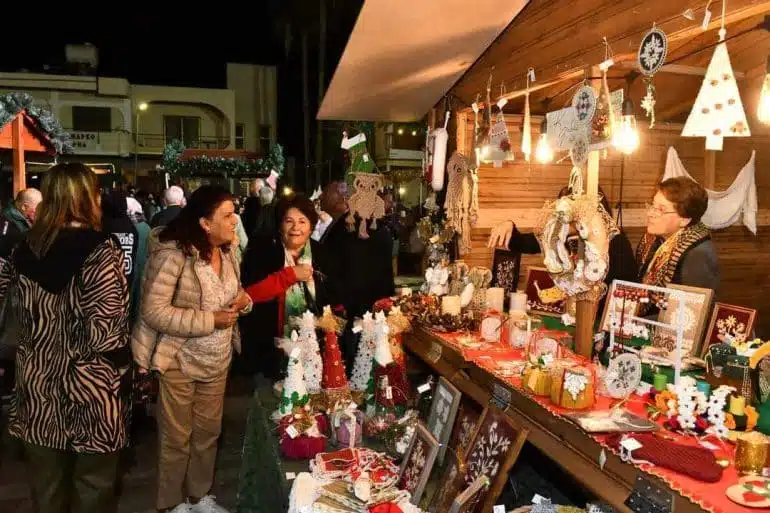Dherynia christmas market