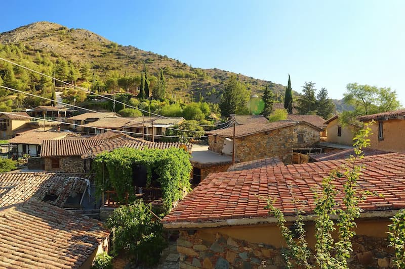 Fikardou Village Cyprus walking tour